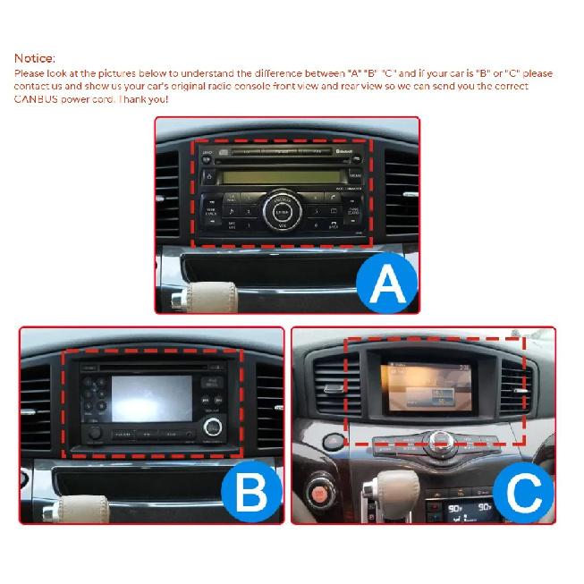 Car Radio Fascias Frame For Nissan Quest Elgrand E52 2011-2016 10 Inch Stereo Panel Wiring Harness Power Cable Canbus Decoder
