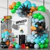 Racing-themed Balloon Set, Boy's First Birthday Party, Balloon Decoration, Arch Setting Scene