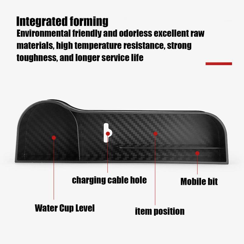 2 ks protiskluzová pevná úložná schránka do auta levá pravá boční kapsa organizér držák na nápoje sedadlo úložná schránka s příslušenstvím do auta