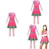 Zombie High School 2 Cosplay Tight-fitting Bodysuit Cheerleading Halloween Costume For Girls Cross-border 4549