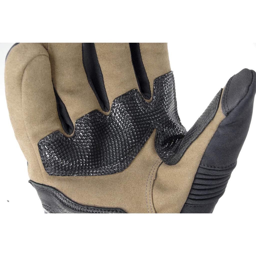 KOMINE Dual Heat Protect Electric Motorcycle Light Size L Electrically Stretch for and Spring Gloves, Grey/Black, (EK-215 13072), Waterproof,