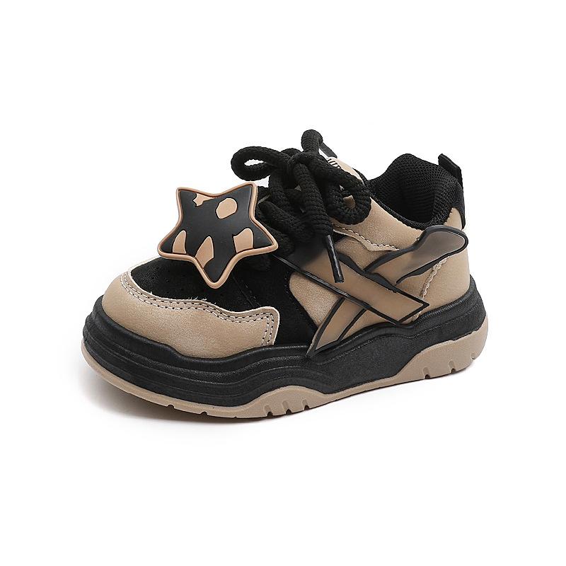 Kinder Sportschuhe 2025 Herbst neue Jungen Schul Freizeitschuhe Baby weiche Sohle Einzel Schuhe Trend Mädchen Brotschuhe