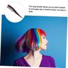 Detachable Roller Hair Dye Comb with Wide Tooth for Precise Parting and Gentle Scalp Massage