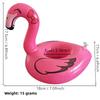 1Pcs Floating Cup Lnflatable Flamingo Beverage Cup Holder Swimming Pool Coaster Floating Device Pink Toy Beverage Holder