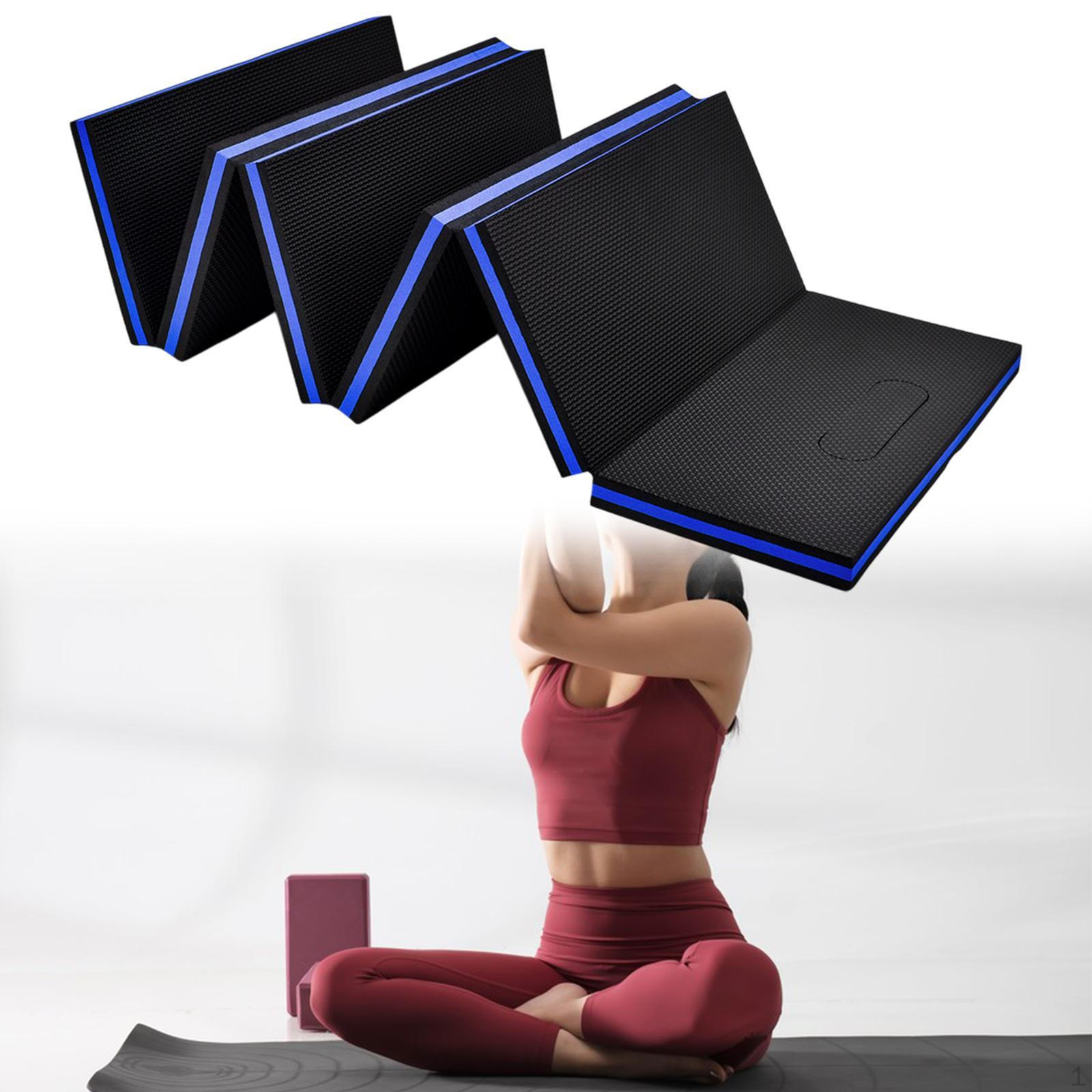 

Складной коврик EVA для механиков с ручкой и впитывающим маслом упражнением синий