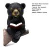 Scene Layout High Simulation Compact Wireless Resin Animal Figurine Outdoor Decor Bear Ornament
