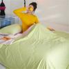 High End Ice Silk Cooling Blanket For Bed Soft Skin Friendly Breathable Summer Quilt Queen Cool Touch Air Conditioner Comforter