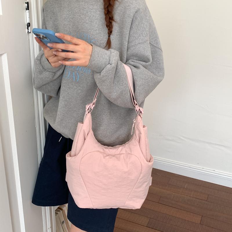 Women Large Capacity Nylon Hobo Bag Casual Shoulder Handbag Travel Tote Bag