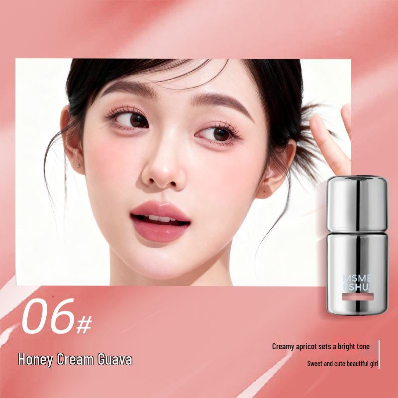 Natural Glow Long-lasting Matte Liquid Blush Gel - Easy Blend, Whitening & Brightening