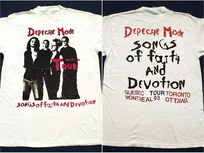 

Vintage 1993 Depeche Mode Song Of Faith And Devotional Tour T-Shirt XL
