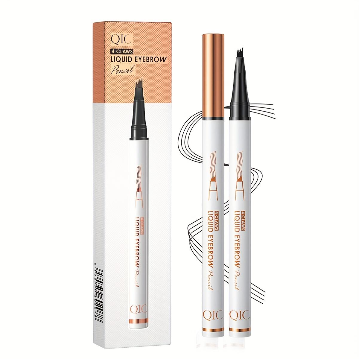 

Жидкий карандаш для бровей с четырьмя зубцами, водостойкий, не размазывается, стойкий макияж, не оставляет следов, карандаш для бровей с гравировкой 04#