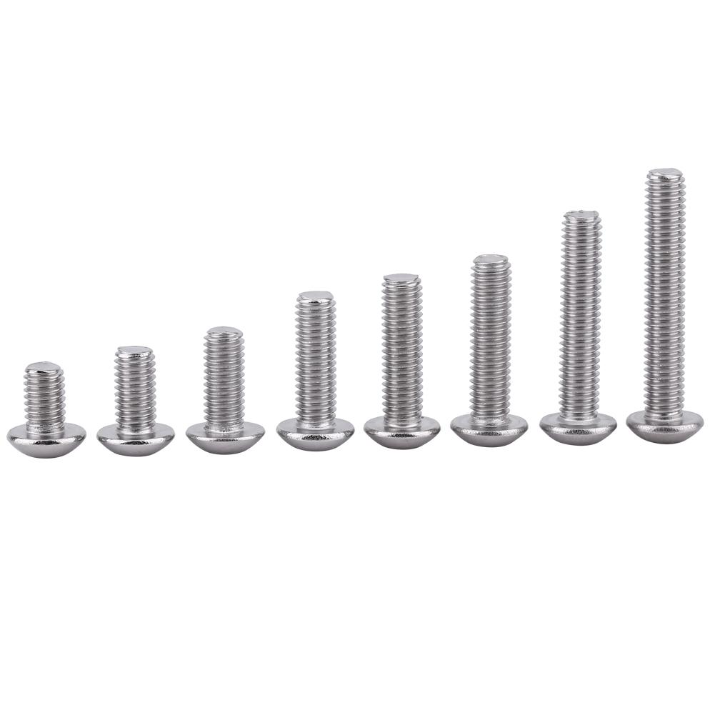 

Болты и гайки с шестигранной головкой из стали SS304 M5 (Головка кнопки)