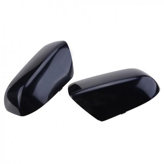 Fit For 2003 2004 2005 2006 2007 Honda Accord Side Mirror Cover Cap Gloss Black