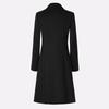 Unisex Double-Breasted Wool Blend Professional Overcoat