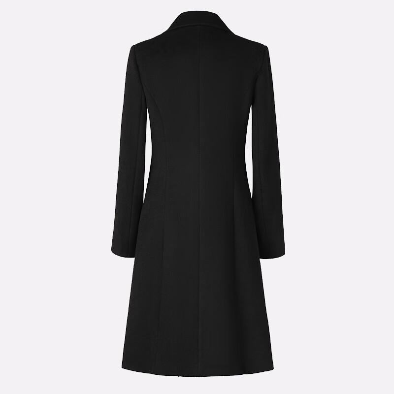 Unisex Double-Breasted Wool Blend Professional Overcoat