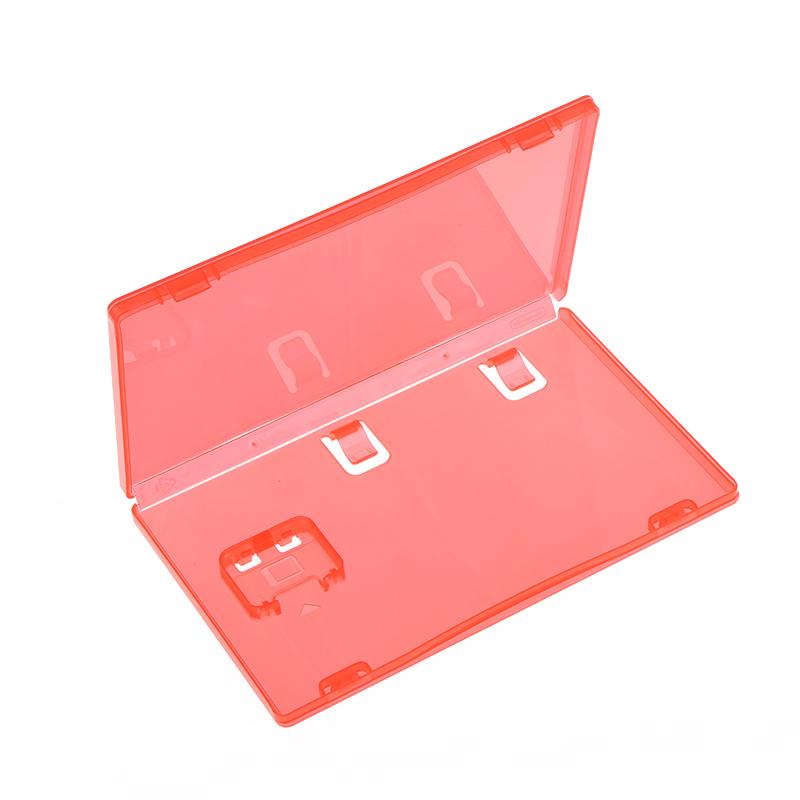 1/3/5Pcs For Switch 2 Game Card Case - Transparent Red Cartridge Holder For Switch 2 Games Storage
