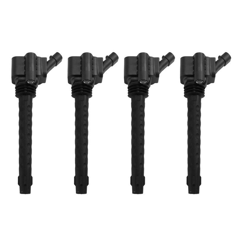 For LANCIA DELTA GIULIETTA 1.8 Tbi T Bi ALFA ROMEO 159 4C SPIDER BRERA 2009-2020 4PCS Ignition Coil 0221504026 55214926 чёрный