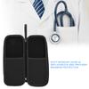 Portable Household Stethoscope Storage Box Organizer Case Storage Bag ContainerDark Blue