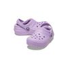 Crocs Klassische Fuzzy Sandalen Kinder Sandalen Flieder-Lila 203506-5PR