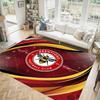 Brentford Football Design Crystal Velvet Carpet Cozy Non?Slip Printed Rug For Bedroom Living Room Entrance