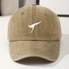 Kangaroo Fashion Print Baseball Cap Retro Dad Hat Outdoor Leisure Adjustable
