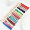 New Car Key Chain Pu Leather Tassel Hanging Pendant KeyRing Ornaments Tassel Keychain Ring Holder