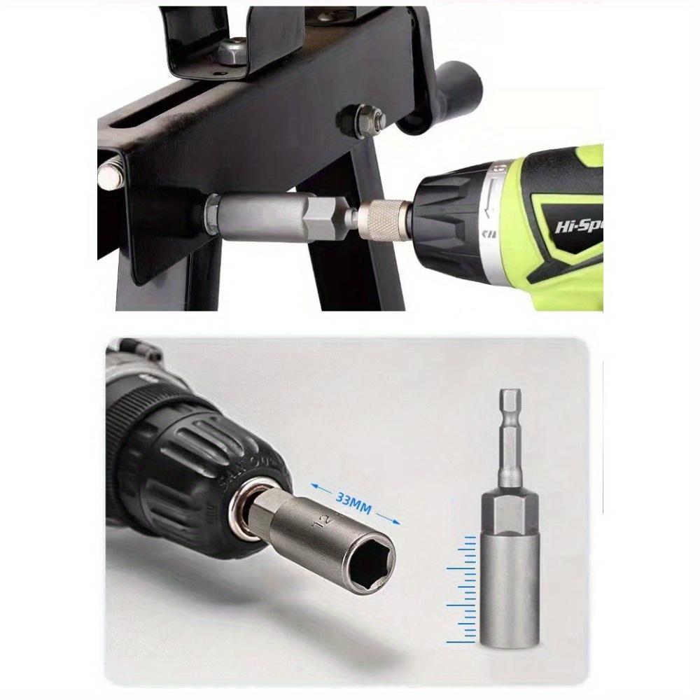 6PCS deepening sleeve wind batch sleeve head electric drill pneumatic electric screwdriver sleeve wrench hexagon nut sleeve