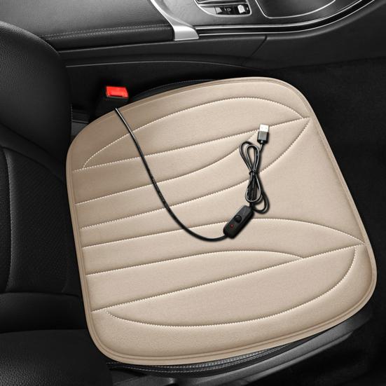 Car Seat Cushion Thick Memory Foam Comfort Pad Anti-Slip Bottom Cushion for Car Driver
