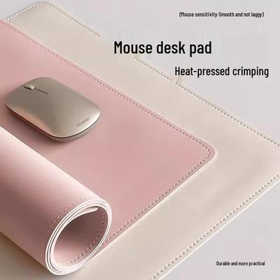 Waterproof Dirt-Resistant Minimalist Desk Mat, Extra Large Solid Color Mouse Pad for Office, Business, Student Use.