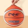 18/21/24cm Silent Basketball High-Resilience Quiet Basketball Size 3/5/7 Dribbling Basketball for Various Indoor Activities
