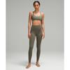 Lululemon WUnder Under Smoothcover High Rise Tight 28  Army Green
