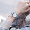 Pasek Damski zegarek Prosty z Kalendarzem Kwarcowy Zegarek Studencki Damski Temperament Modny Zegarek Diamentowy dla Dziewczynek