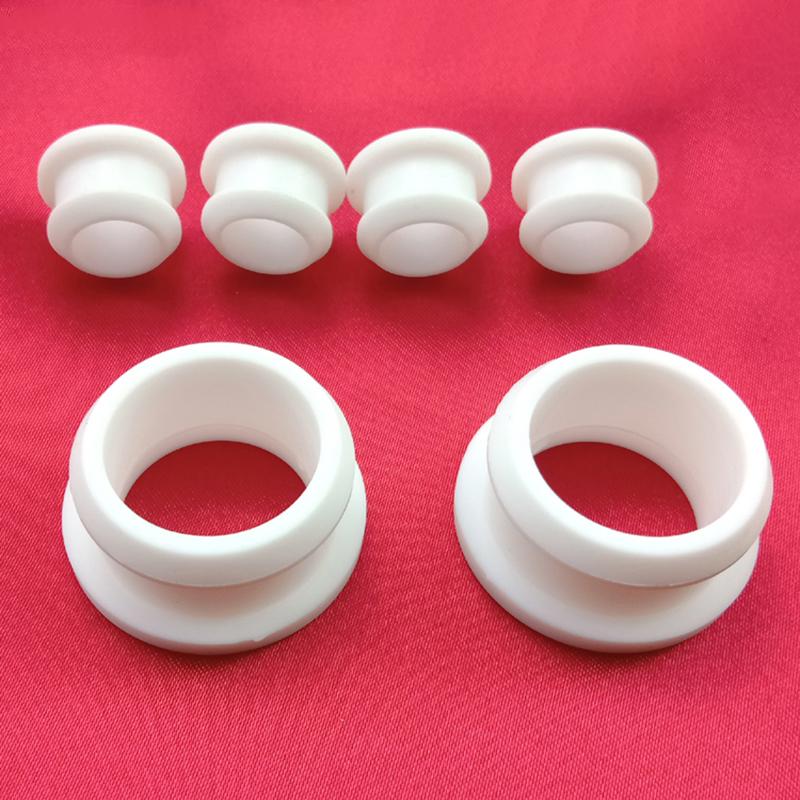 1pcs A=4.5mm~60.6mm White Rubber Silicone Snap-on Through Hole Plugs Caps Wire Cable Wiring Protect Bushes O-rings Sealed Gasket