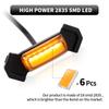 4PCS LED Front Grille Light For Toyota Tacoma PT228-35170 2016-2019 Amber/White Lights Bulbs LED Raptor Grille Lampshade