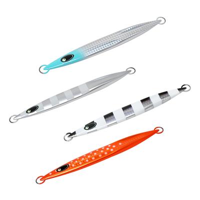 Long Fall Jig Type A Set of 4 Metal Jig 400g Lure Jigging Jig Redfish Red Grouper Kinmedai Rockfish Grouper Que Amberjack Fishing Gear BAKSTORM Bakst