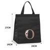 Thermal Bag Portable Lunch Bags Insulated Cooler Bag Food Bento Bags Printing Gold Letter Series Travel Picnic Storage Ice Bags