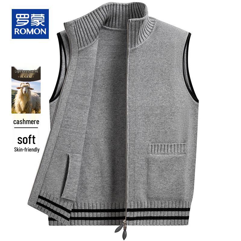 ROMON Men's Cashmere Blend Knit Vest