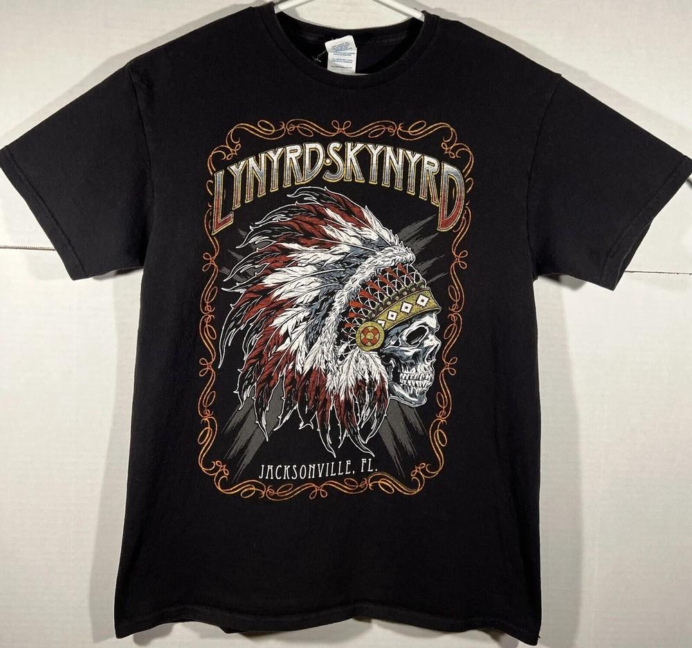Lynyrd Skynyrd Skeleton  Classic Rock Vintage Style Tee All Sizes Unisex T-Shirt XXXXL