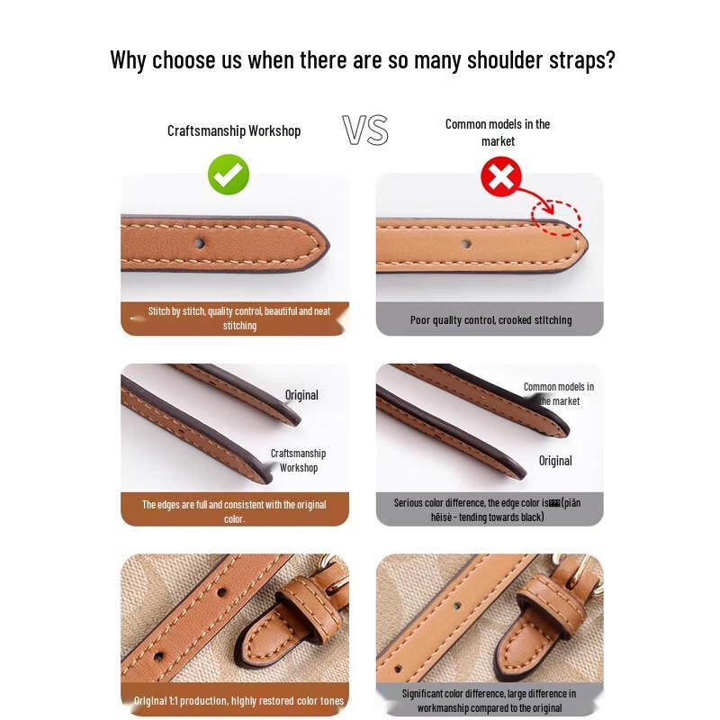 Ersatz-Schultergurt für Coach Mollie 25 Tote Bag