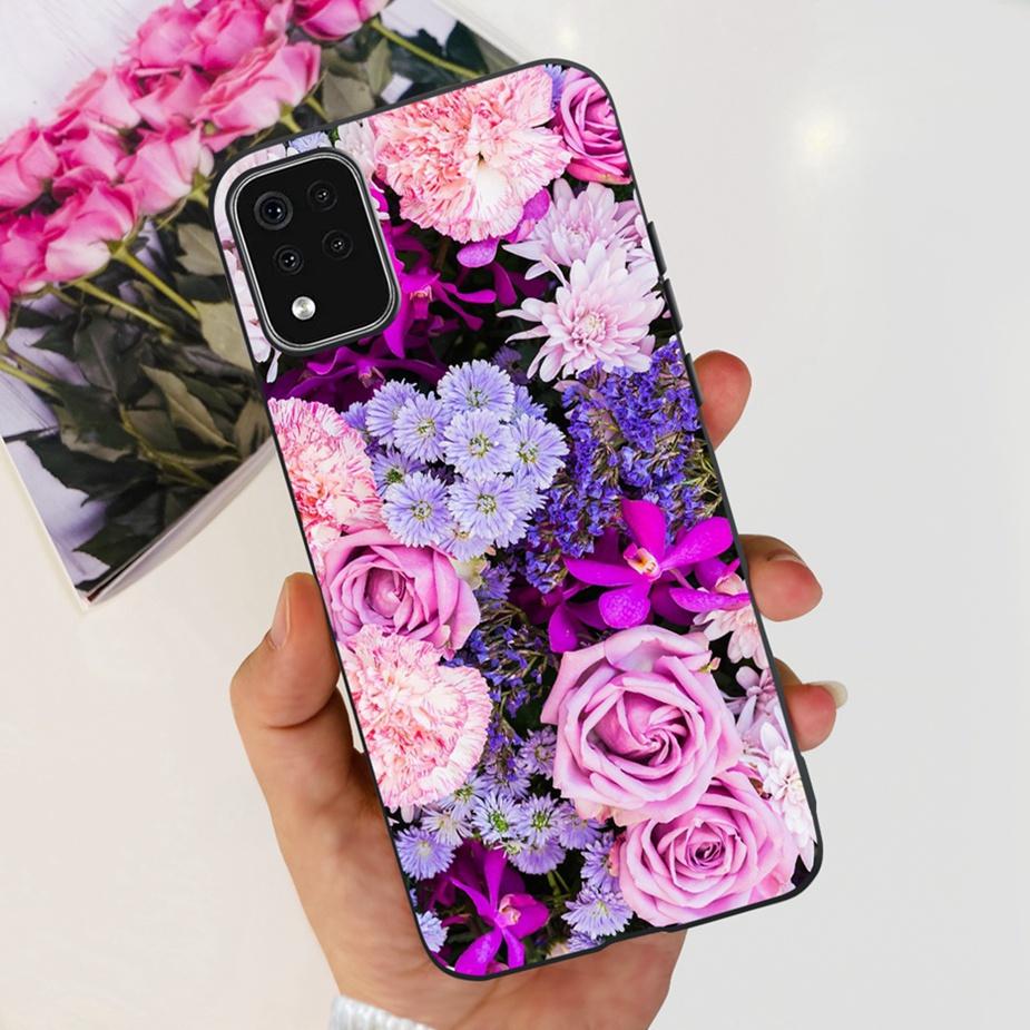 For LG K42 Case LM-K420 LMK420H Cute Fashion Painted Cover Soft Silicone Phone Case For LG K42 K 42 LGK42 Back Cover 6.6'' Coque