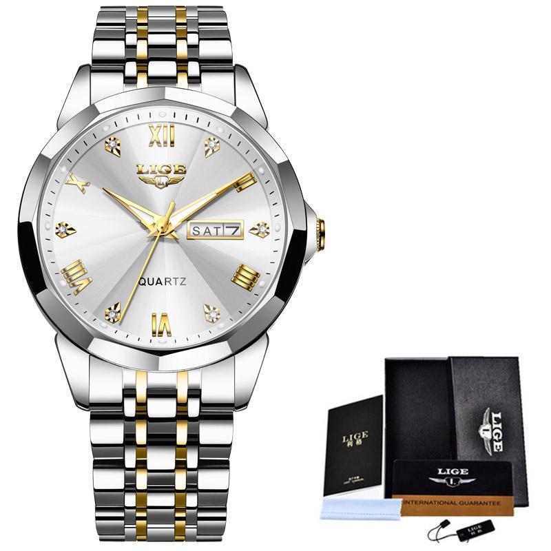 Brand Luxury Women Watch Fashion Waterproof Date Quartz Watches For Women Full Steel Sport Military Chronograph Reloj Mujer