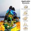 1pc, Power Rangers Dino Charge Green Ranger Home Decor Blanket, Perfect for Couch, Bed, Travel, Camping, Car, Beach, Office Nap, Soft Throw Gift for F