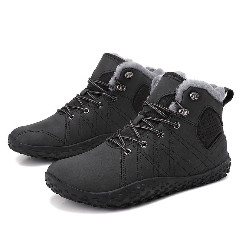 

Winter Outdoor Cotton Boots Warm Snow Boots Cotton Boots Comfortable Inner Non-Slip Soles Waterproof Upper Men s Boots Warm 37