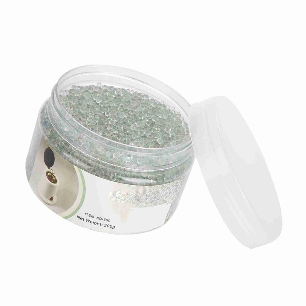 500g Clear Glass Balls for High Temperature Nail Steriliser Box Silica Sand Beads