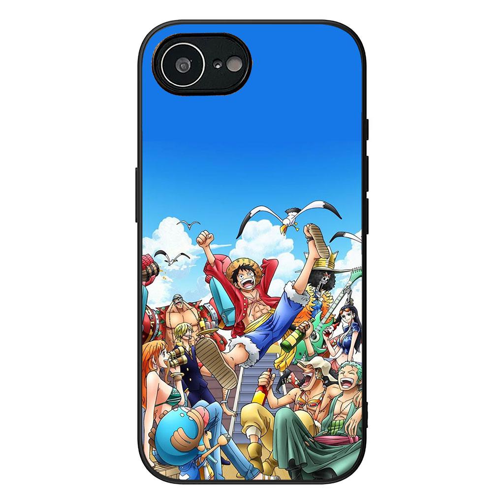 Cartoon One Roronoa Zoro Luffy Piece Case for Motorola Moto G54 G05 G24 G55 G75 G85 G15 G57 G86 Power Edge 50 30 Fusion Neo Pro