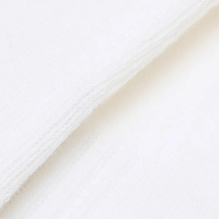 Circle Logo Crew Socks - White