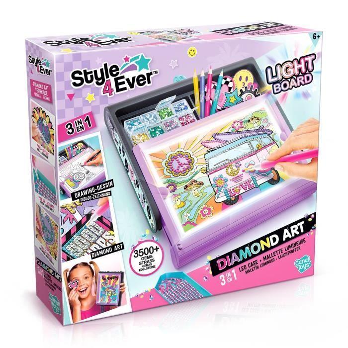 Canal Toys - Style For Ever - Diamant'Art Lysende Koffert - OFG 300