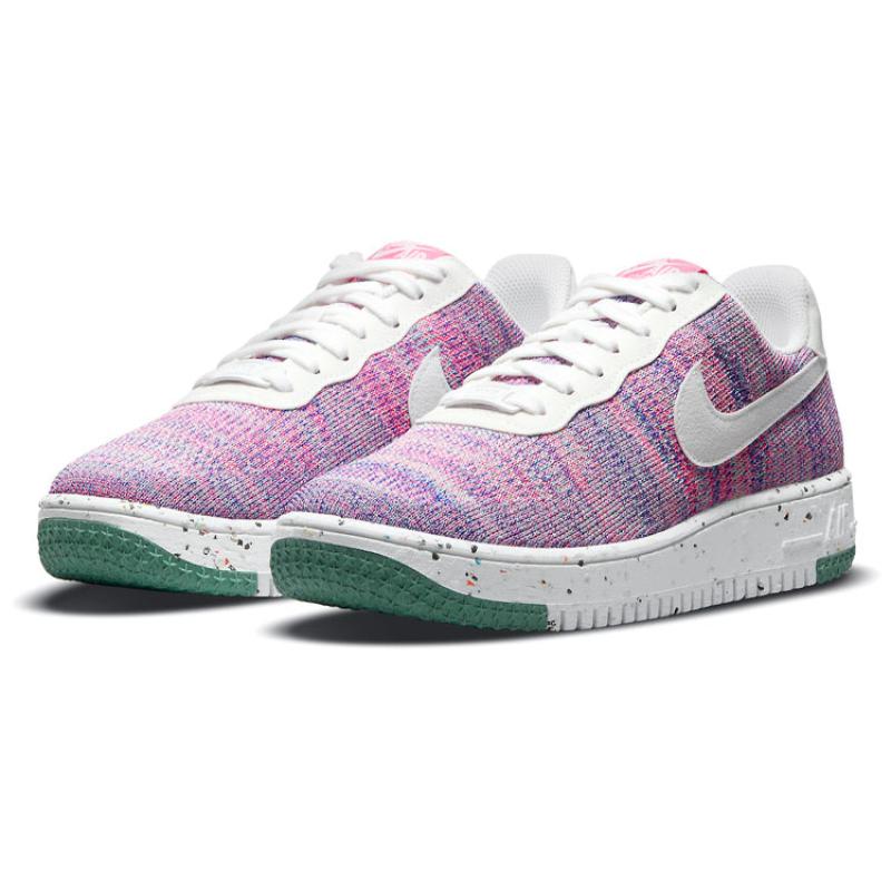 Nike Air Force 1 Low Crater Flyknit Fuchsia Glow Damen-Sneaker DC7273-500