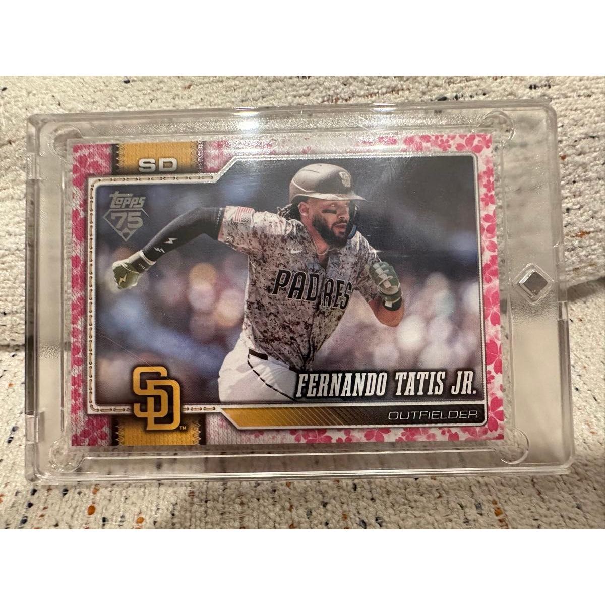 Used Fernando Tatis Jr Topps Sakura Parallel Padres MLB