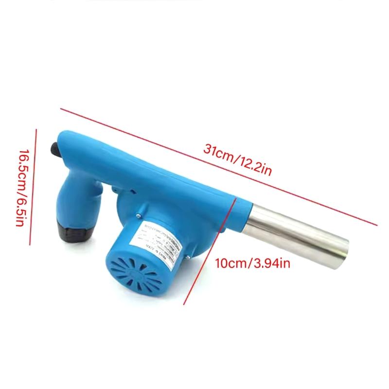 20W Adjustment Speed Rechargeable Electric Blower For Outdoor BBQ Metalworking With 5000RPM Fast Speed